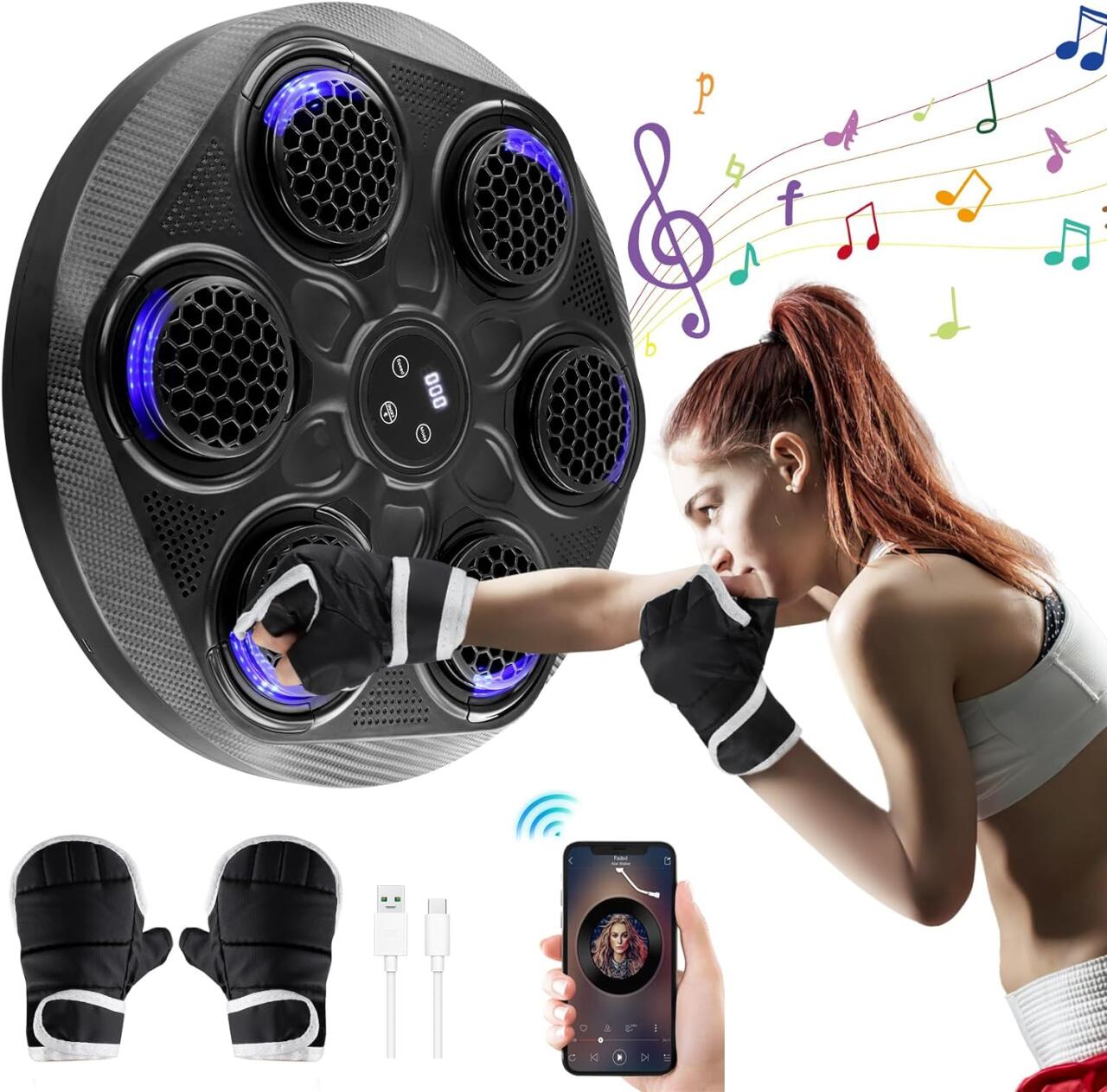 MÁQUINA DE BOXEO ELECTRÓNICA PARA TODA LA FAMILIA